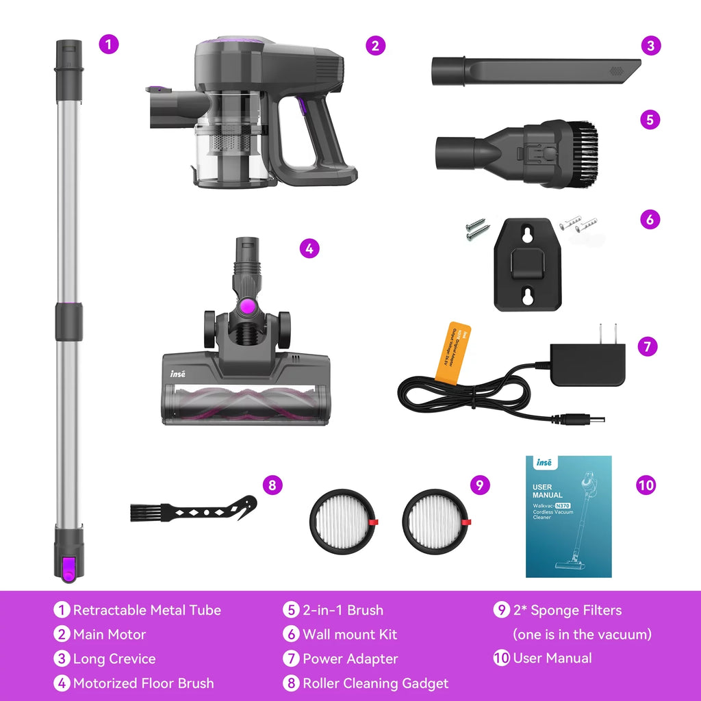 Cordless Stick Vacuum Cleaner O16664