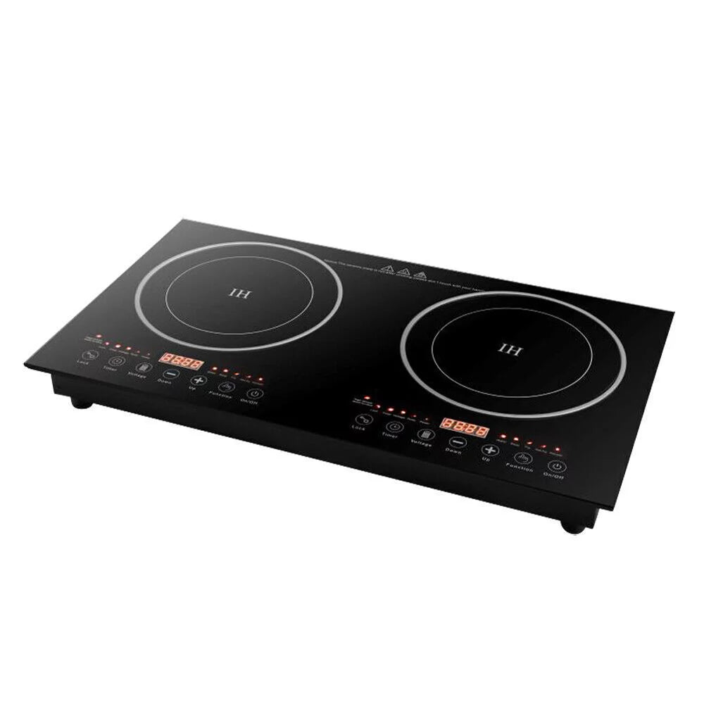 2-Burner Tempered Glass Induction Cooktop U5525