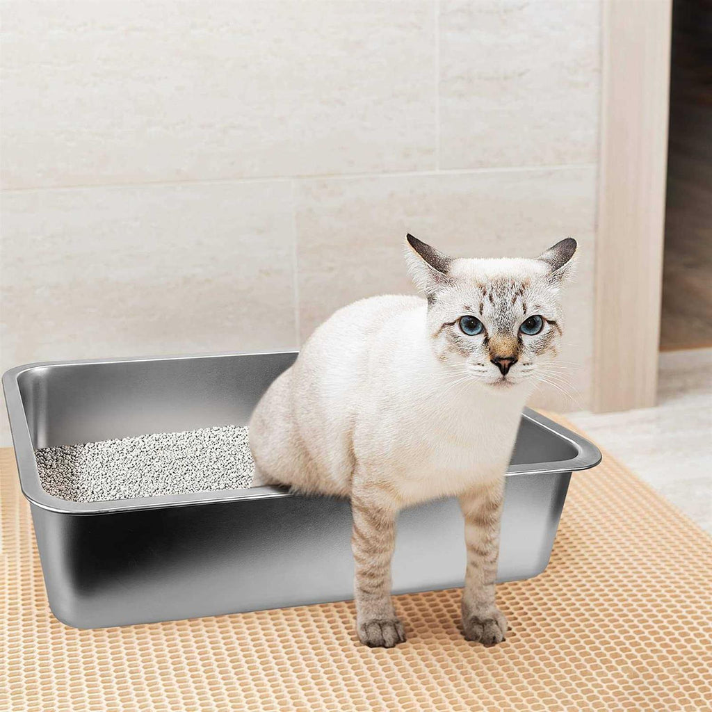Stainless Steel Litter Box Y67626