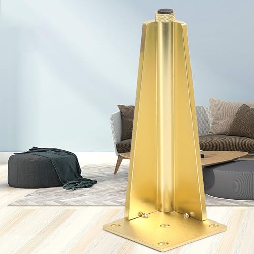 Gold 30cm Aluminium Adjustable Furniture Feet Z4807