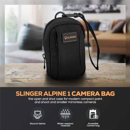 Blue 16MP Waterproof Rugged Digital Camera with 32GB Memory Card and Camera Bag O18955