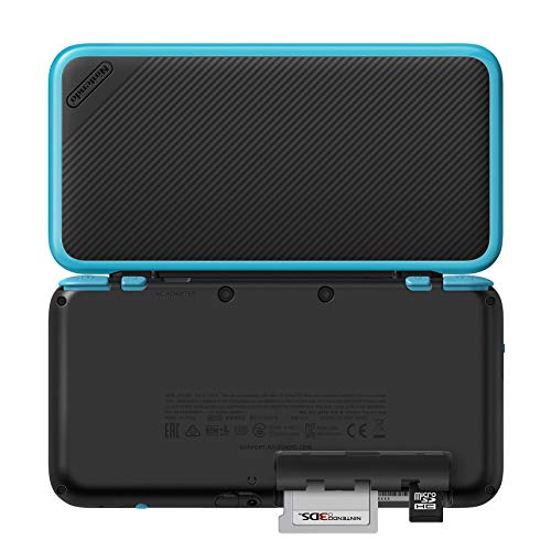 Black + Turquoise Nintendo 2DS XL with Mario Kart 7 Pre-installed S6785