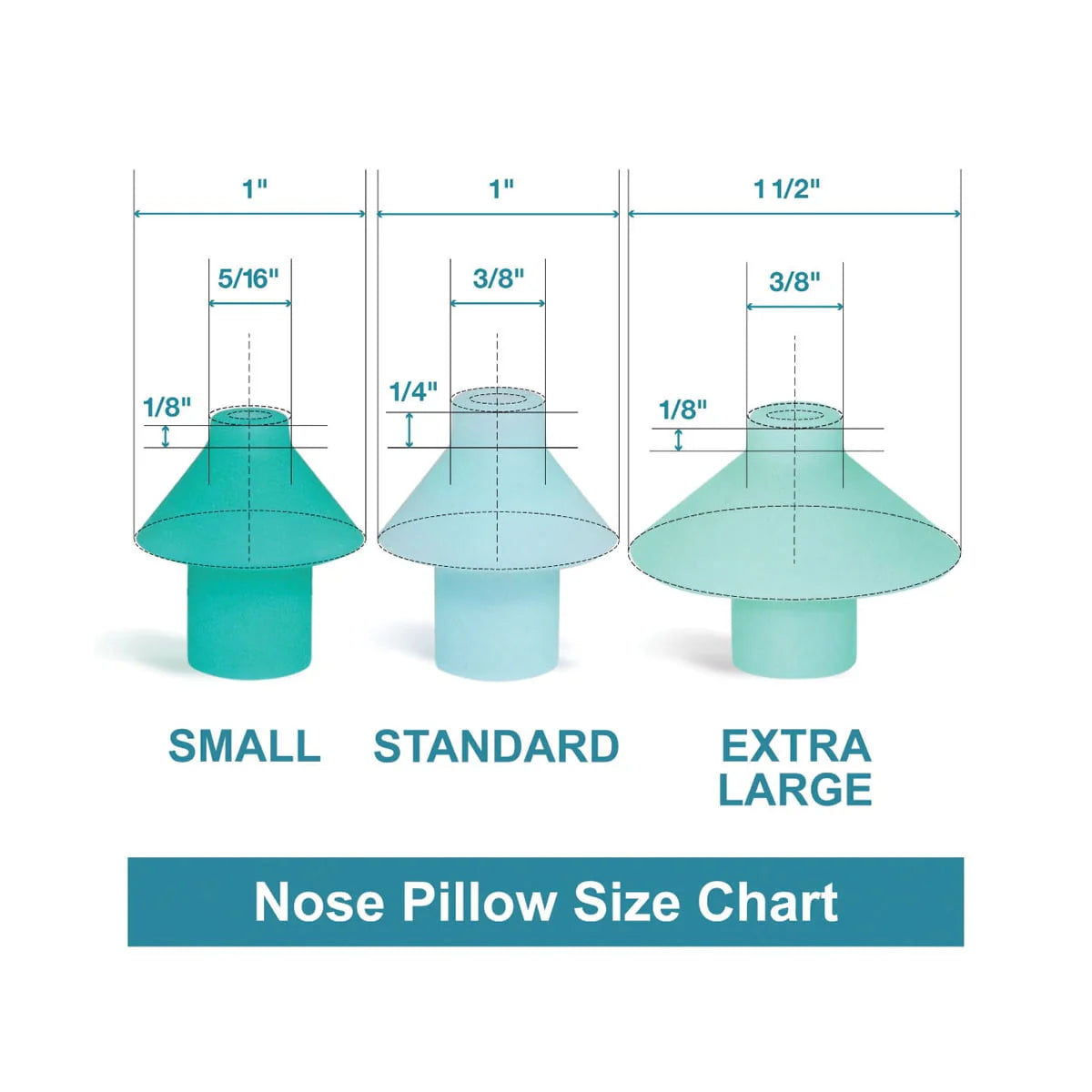 Standard Size Nose Pillows T32766