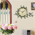 Vintage Garden Creative Mute Bird Styling Wall Clock W8303