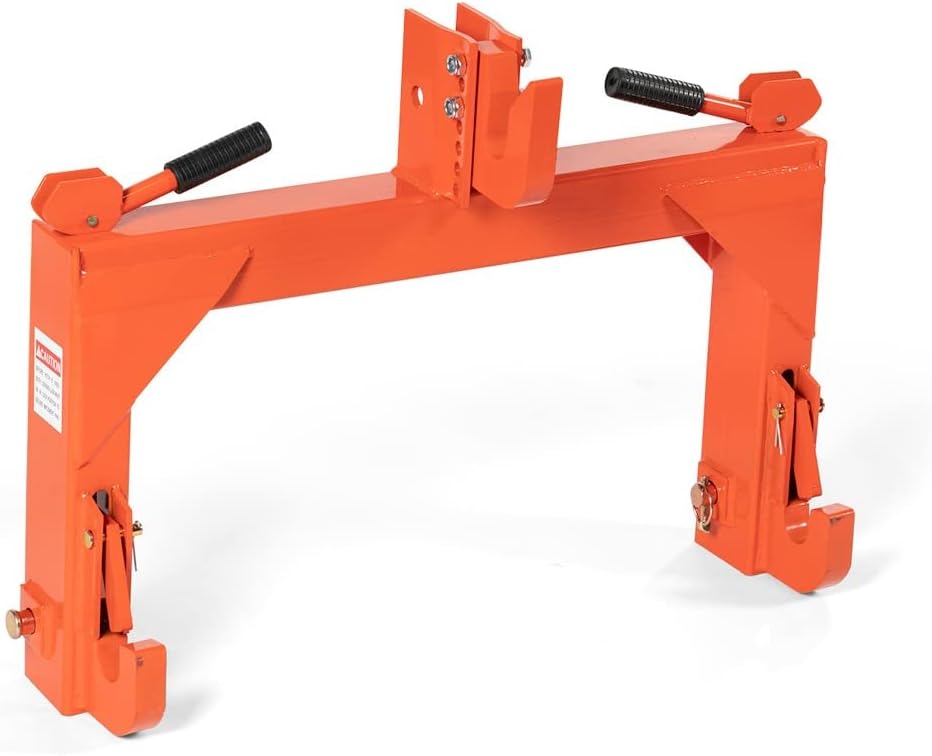 Orange 3 Point Quick Hitch Y72383