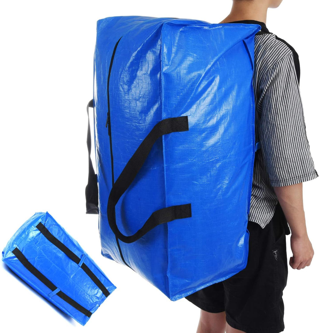 6 Pack Extra Large Moving Bags with Zippers T878686