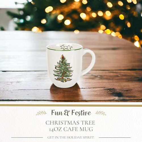 Christmas Tree Ceramic Mug 14 Oz X10315