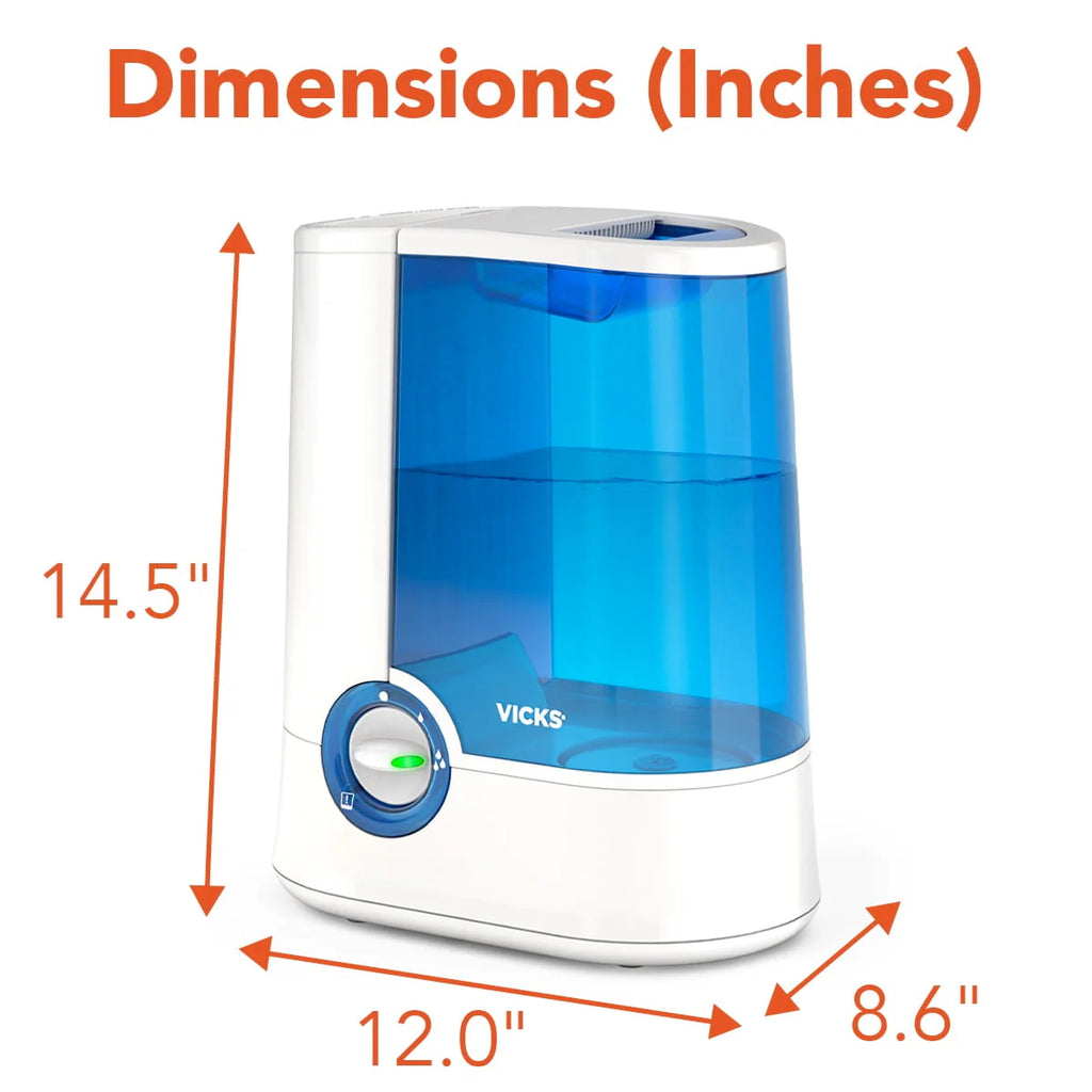 Blue Warm Mist Humidifier G633318