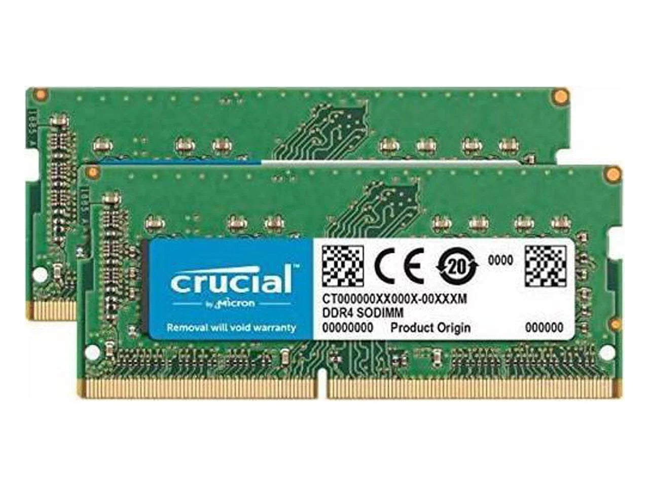 64GB (2 x 32GB) DDR4 2666 Unbuffered Memory F8217