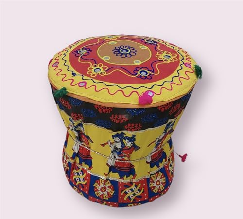 Yellow Bamboo Wooden Stool I202043