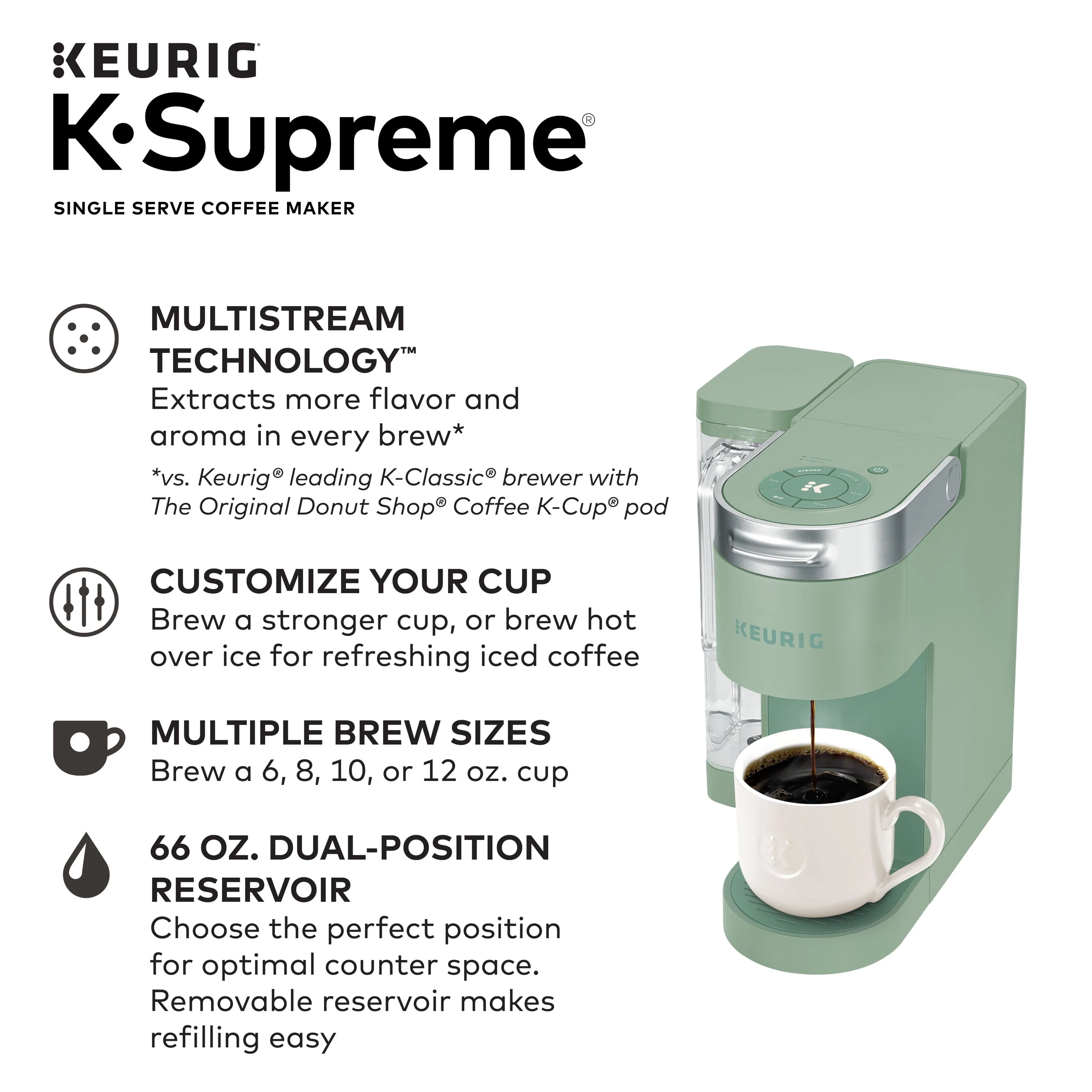Black Single-Serve K-Cup Pod Coffee Maker N179941