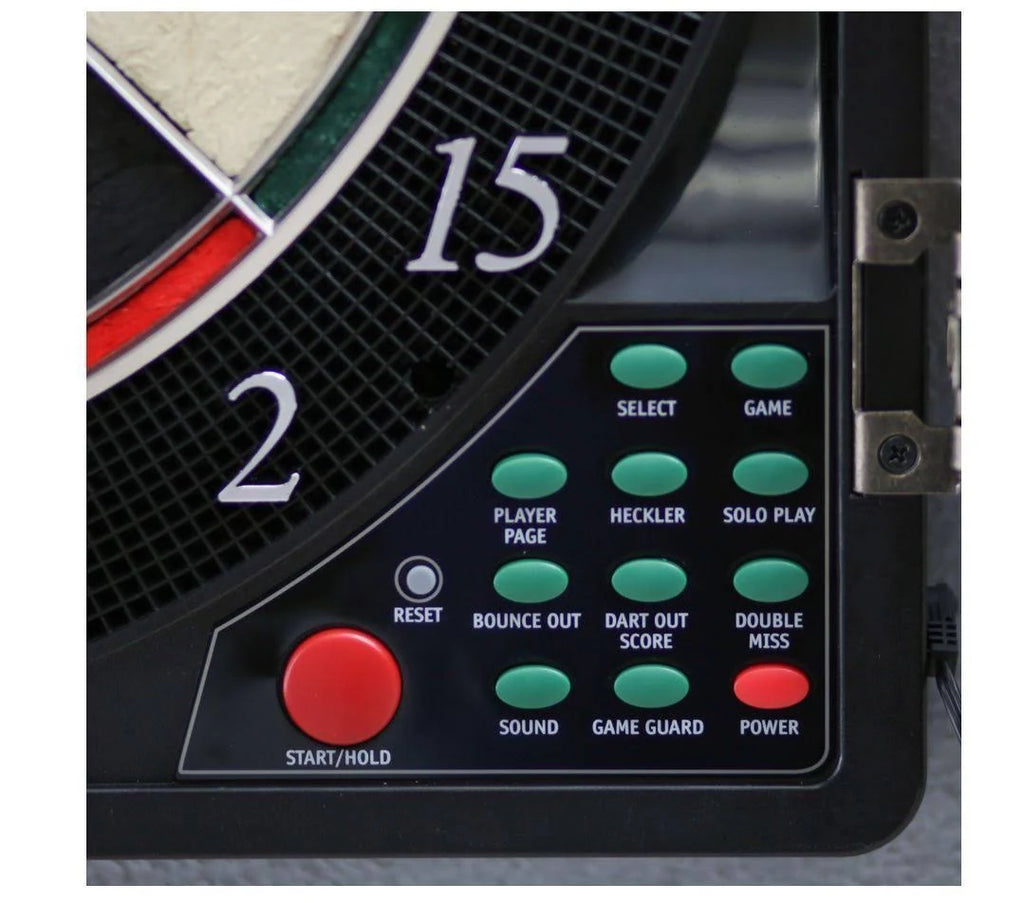 LED Electronic Dartboard Cabinet Set W32409