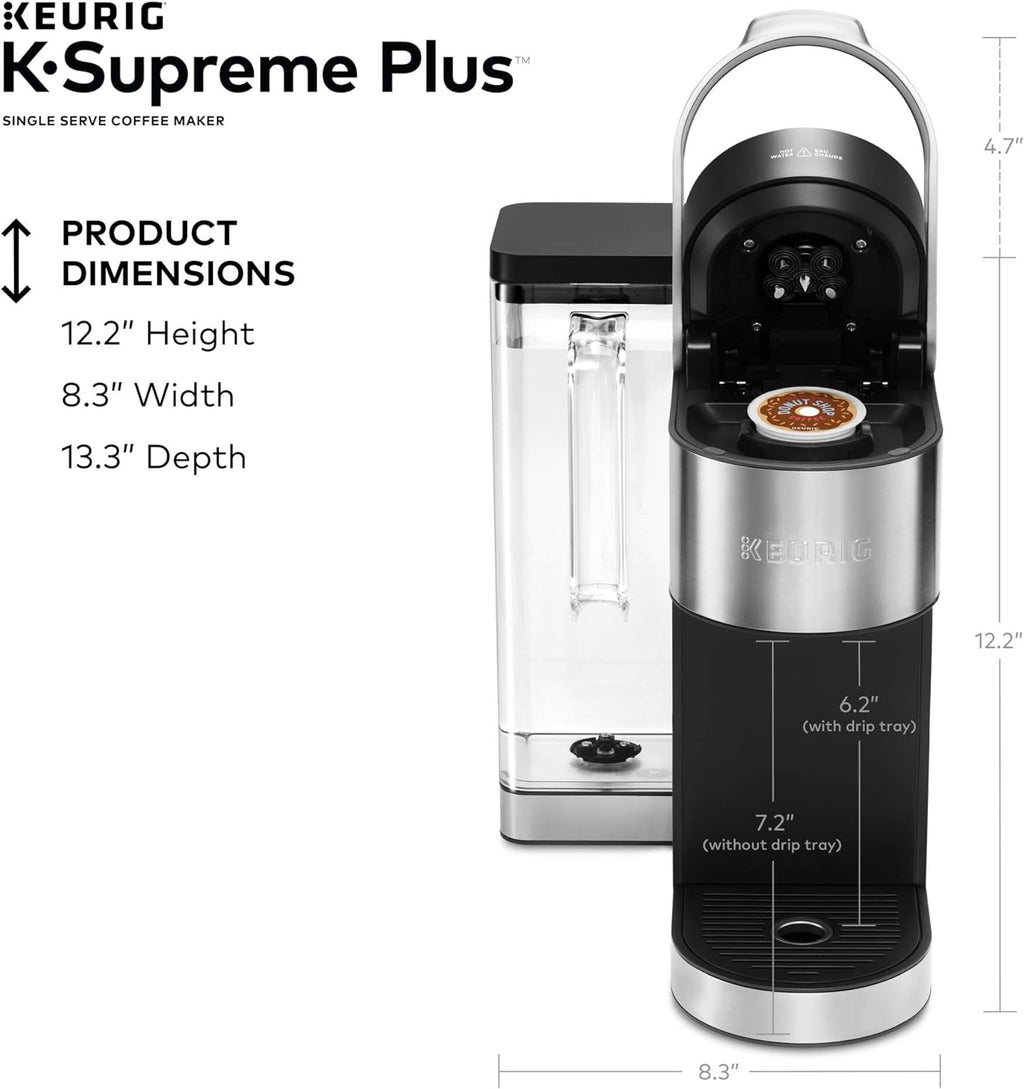 Stainless Steel Coffee Maker, 40 Count Variety Pack Coffee Pods U288