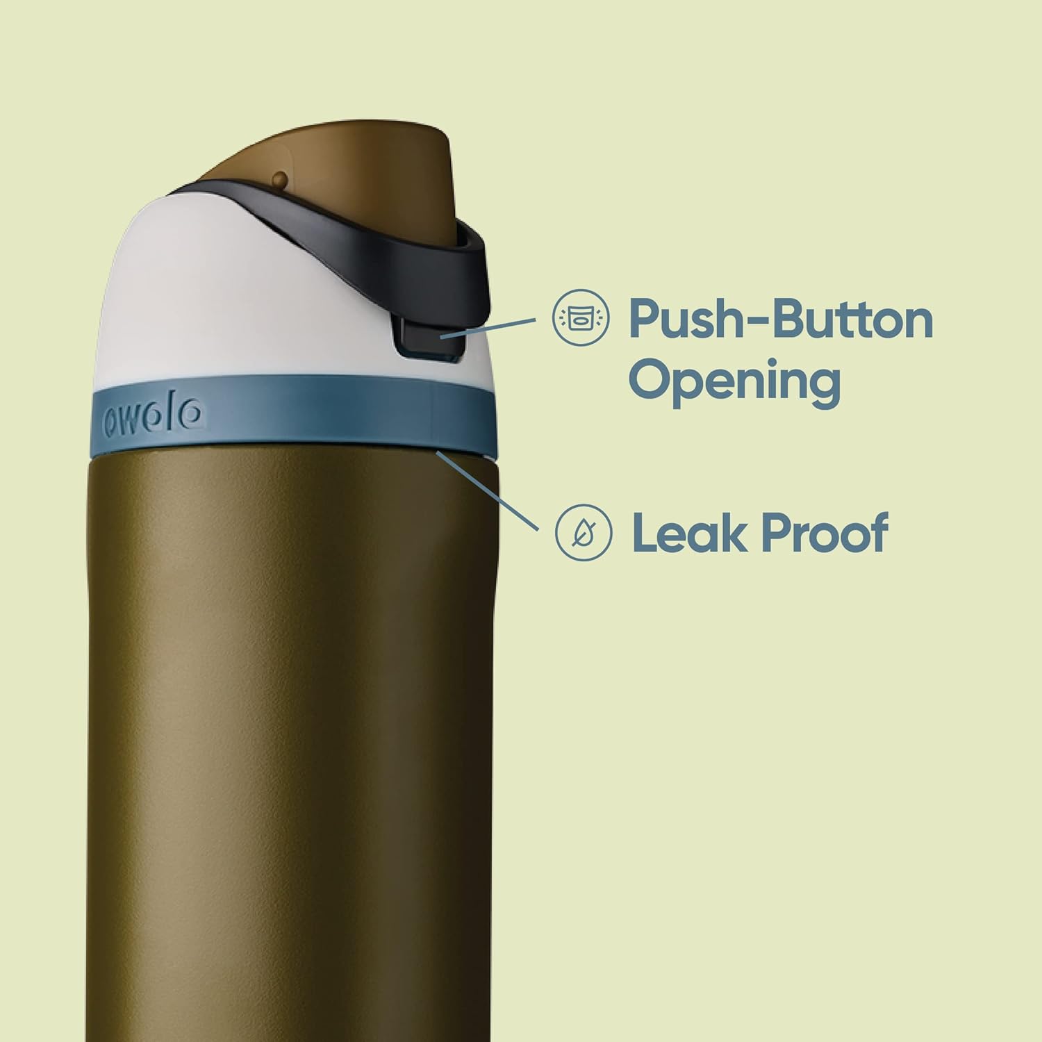 24-Ounce Insulated Stainless Steel Water Bottle O651243
