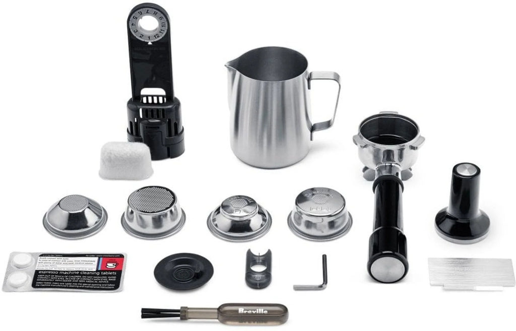Brushed Stainless Steel Espresso Machine R3458