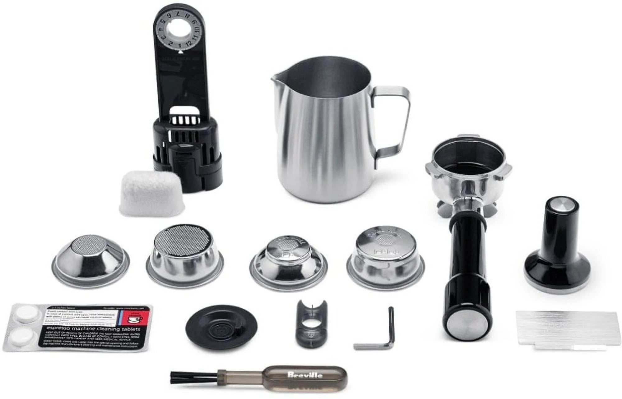 Brushed Stainless Steel Espresso Machine R3458