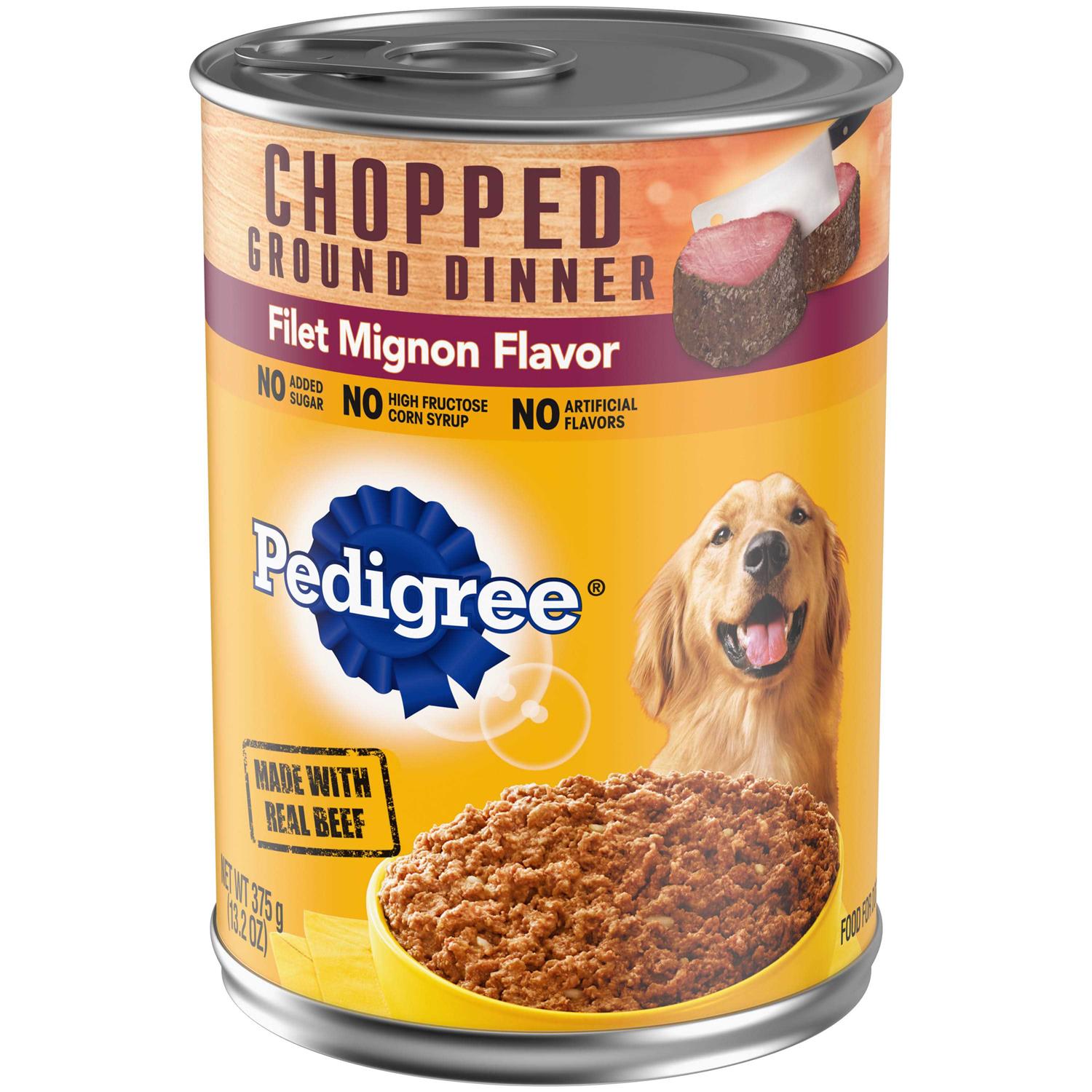 Traditional Ground Dinner With Filet Mignon Canned Dog Food U846
