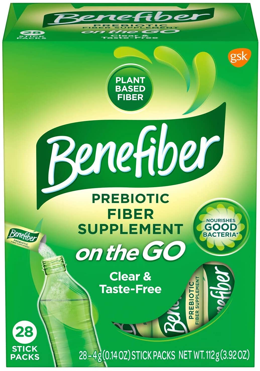 28 Count (6 Pack) Fiber Supplement Stick Packs E6129