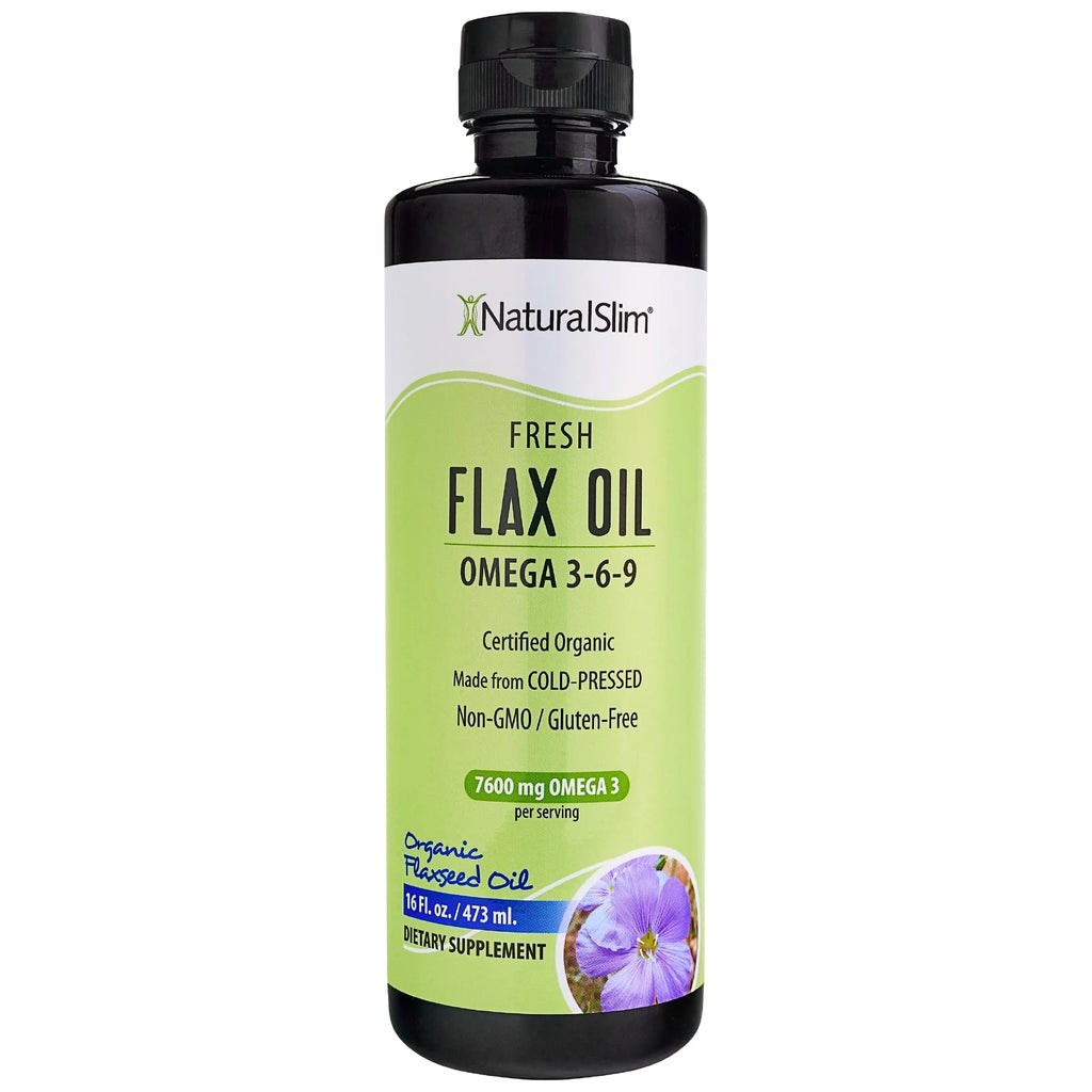 Organic Cold-Pressed Flaxseed Oil, 16 fl. Oz N604777