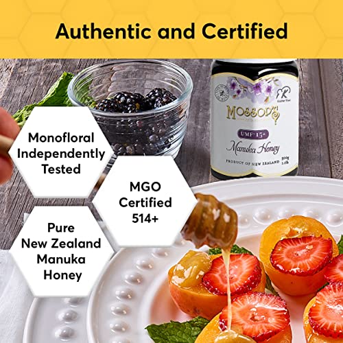 1.1lb Raw Manuka Honey UMF 15+ MGO 514+ O60195