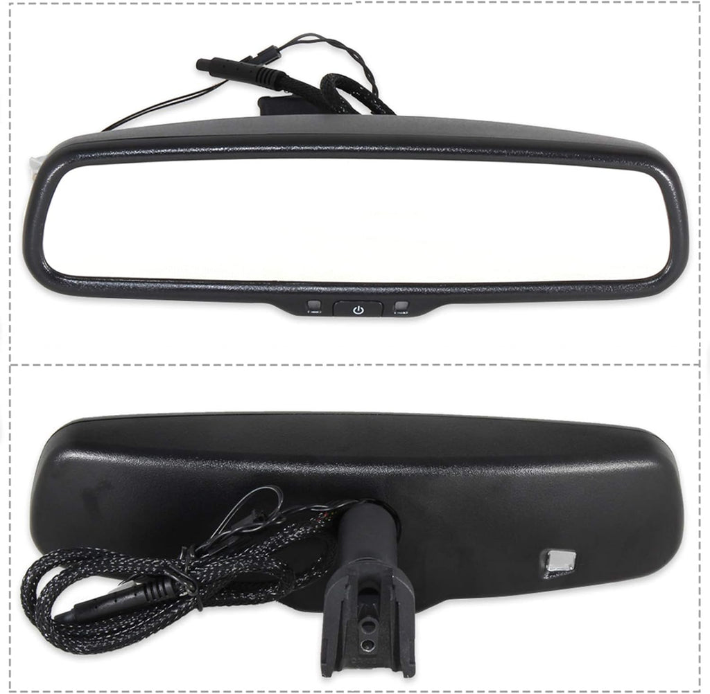 Tailgate Handle Backup Reverse Camera with 4.3" LCD Mirror Monitor Y378970