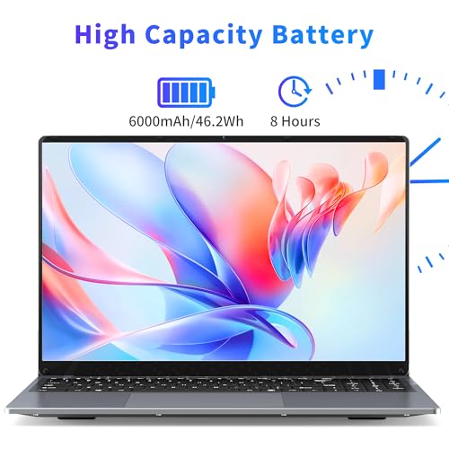 16 Inch Laptop Computer, 16GB RAM 512GB SSD, N95 Processor, FHD 1920 * 1200, Backlit Keyboard, Windows 11 Pro, Fingerprint Unlock I260