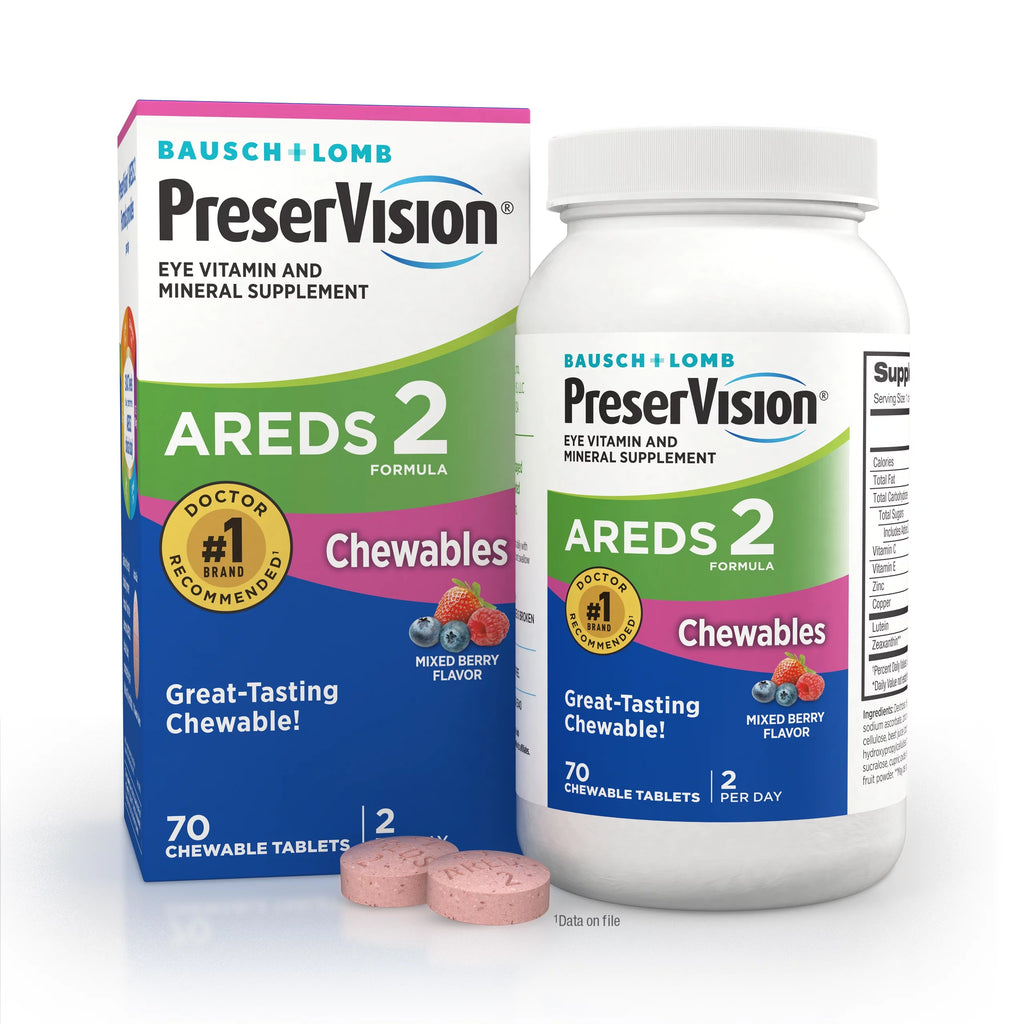 70 Chewable Tablets Eye Vitamin and Mineral Supplement M553