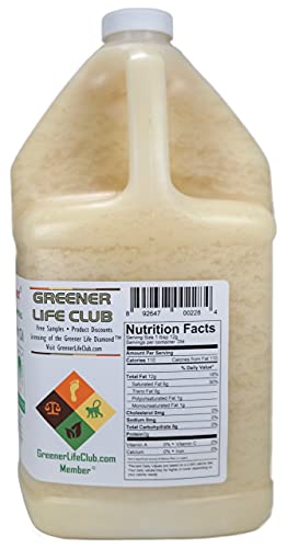 1 Gallon 128 oz Food Grade Coconut Oil G846542