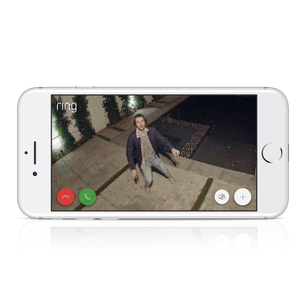 Black Outdoor Wi-Fi Cam with Motion Activated Floodlight (2-Pack) X1511