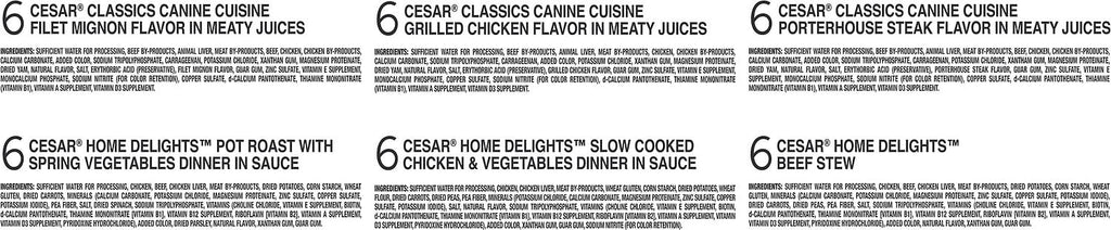 3.5 Oz 40 Ct Wet Dog Food Variety Pack Y665350