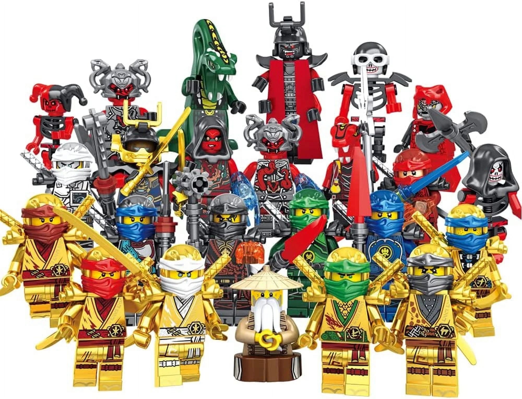 24 Minifigures Building Blocks Set J7349