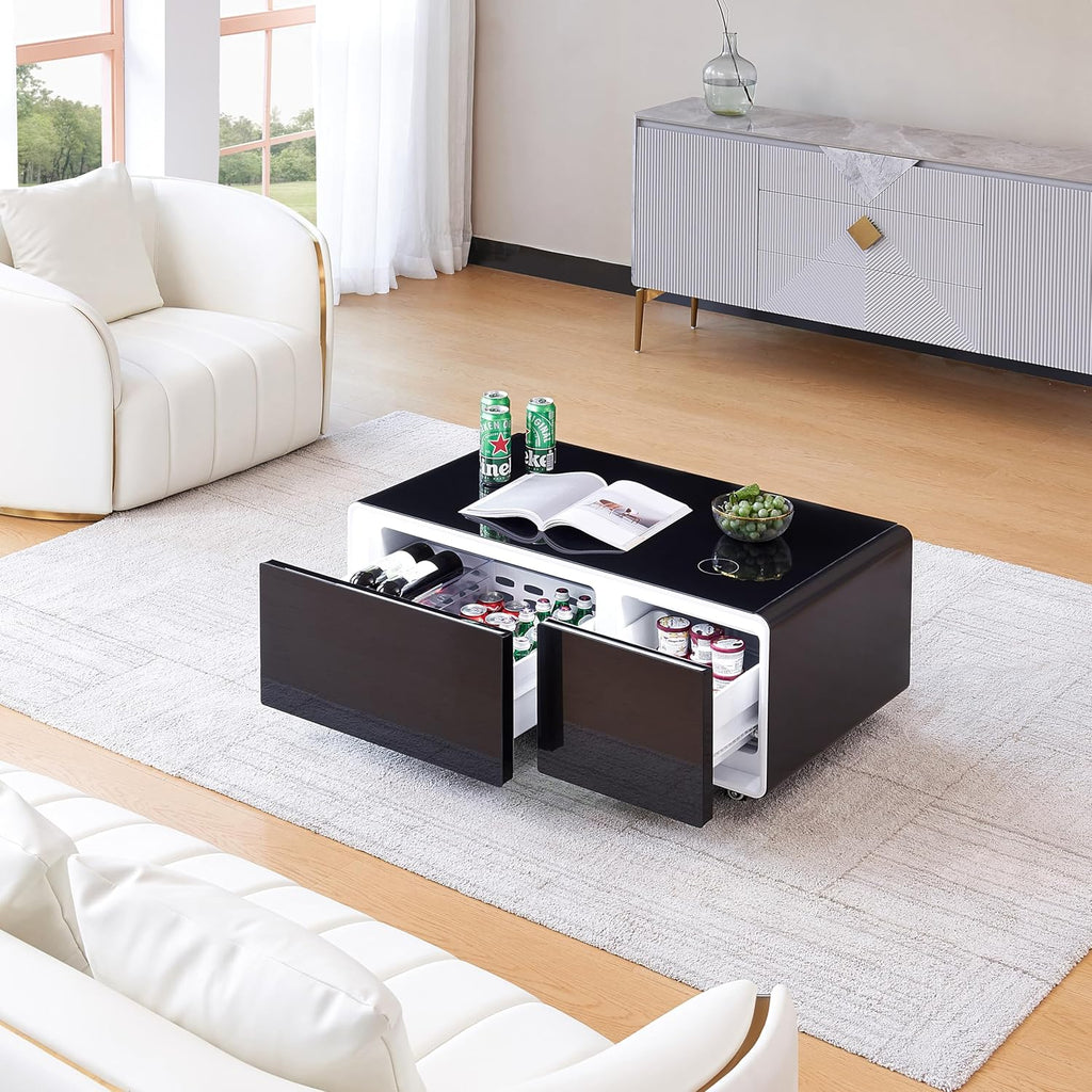 Multifunctional Coffee Table with Cooler and Frozen R958705