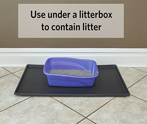Black Plastic Replacement Pan for 42-inch Dog Crate W212