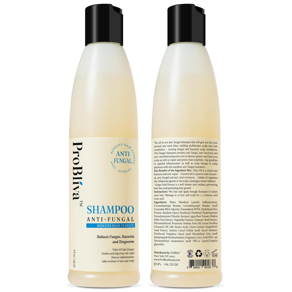 Fungus Shampoo for Hair & Scalp with Coconut Oil, Jojoba Oil, Emu Oil Y509189