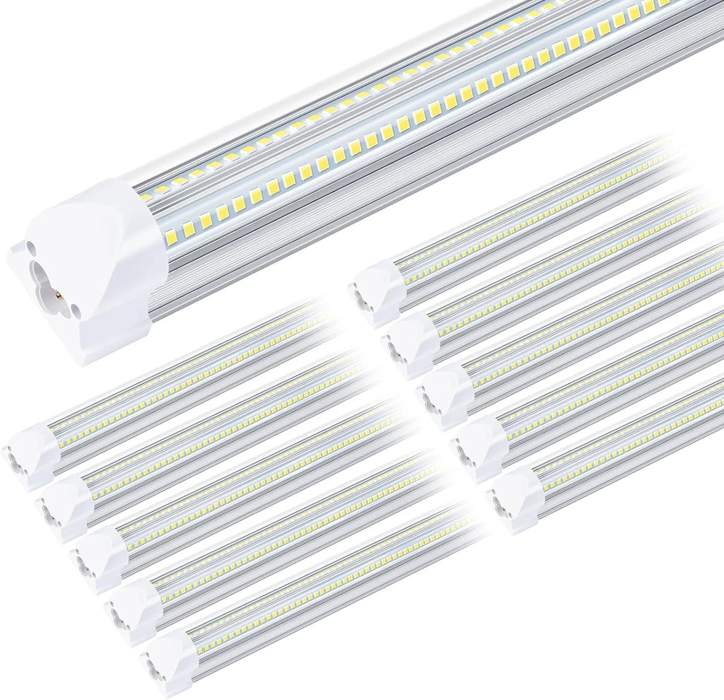 10 Pack 4FT 50W 7750Lumen 6000K LED Light Fixture Q1638
