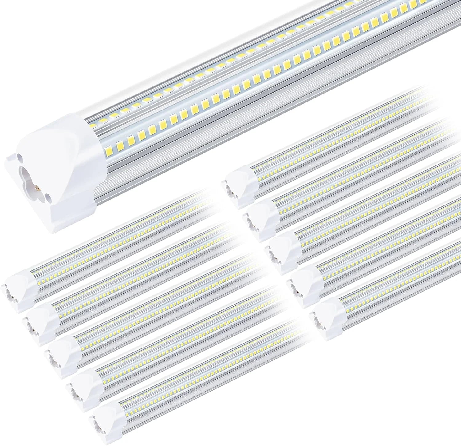 10 Pack 4FT 50W 7750Lumen 6000K LED Light Fixture Q1638