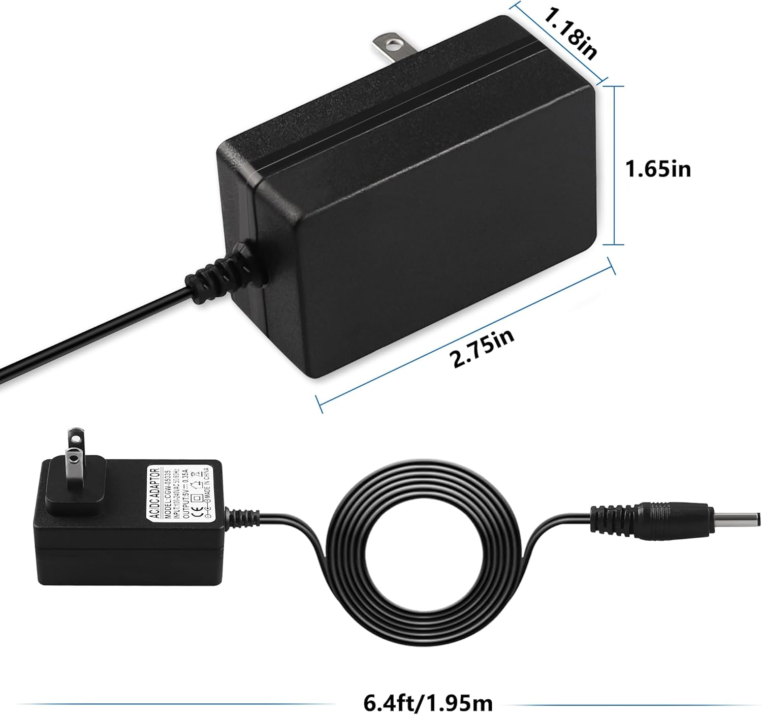 6.4ft Power Cord for Shaver P838680