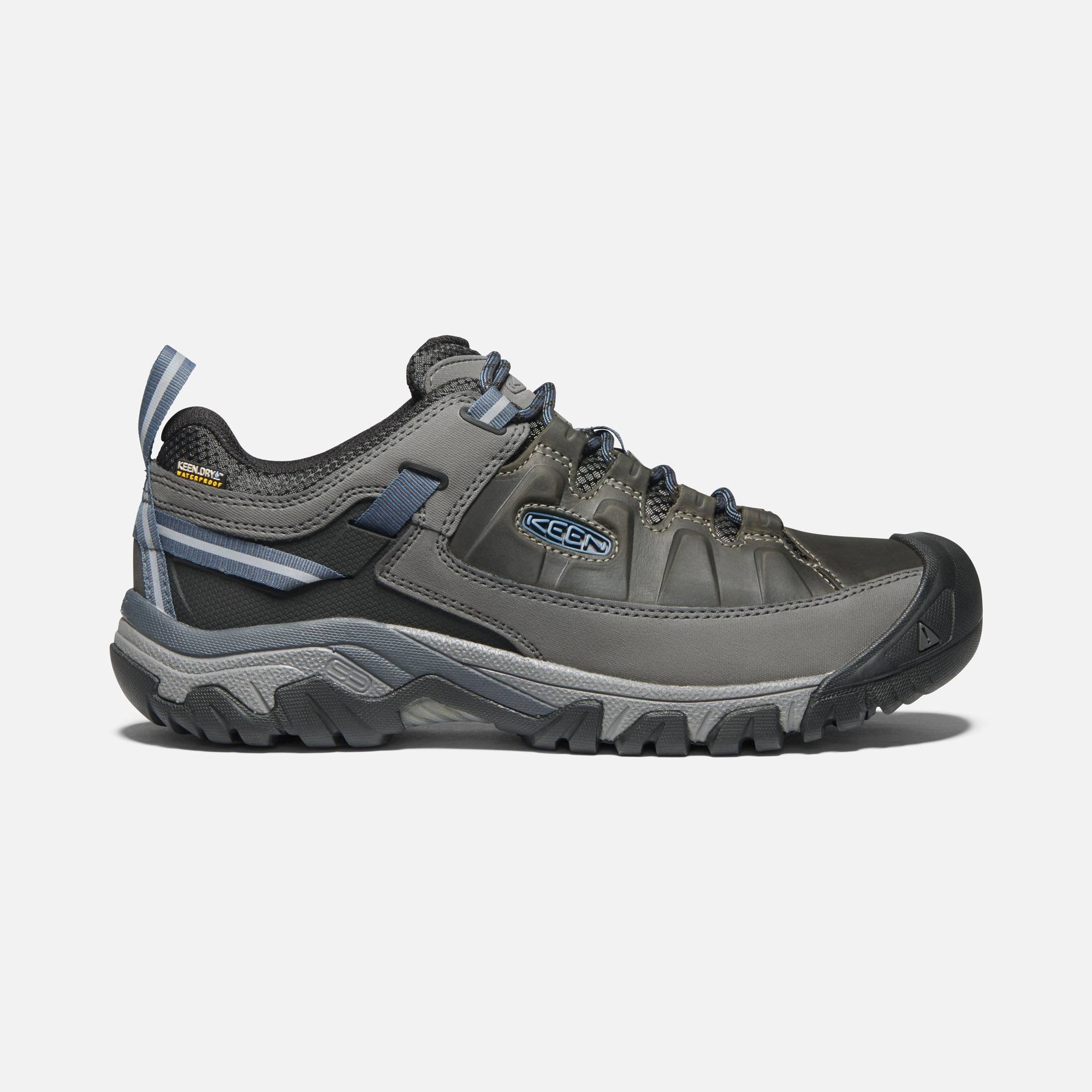 Steel Grey Captains Blue Waterproof Hiking Shoes G660