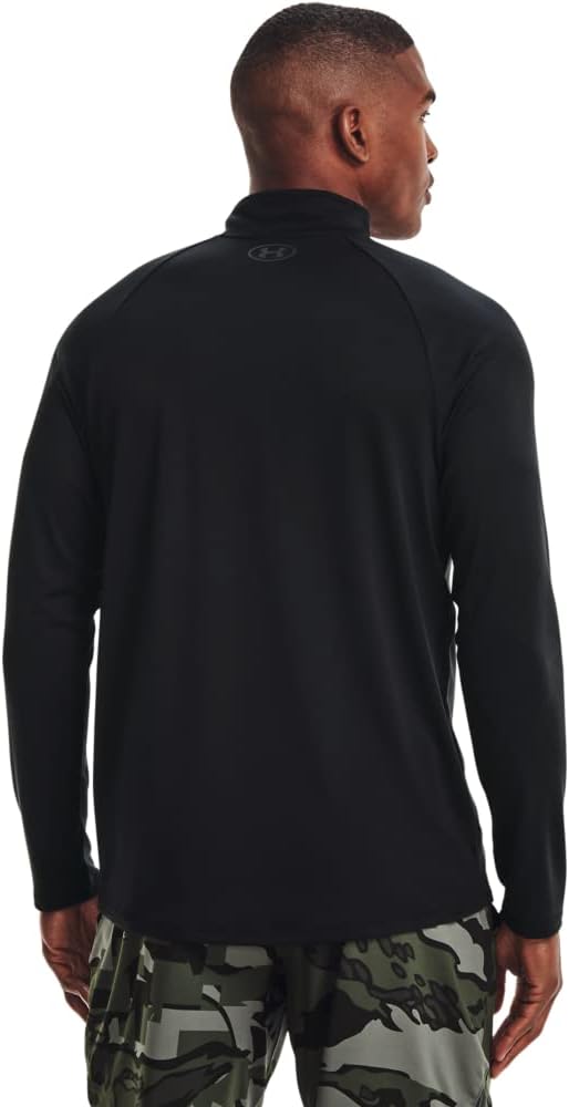 Black ½ Zip Long Sleeve Q99365