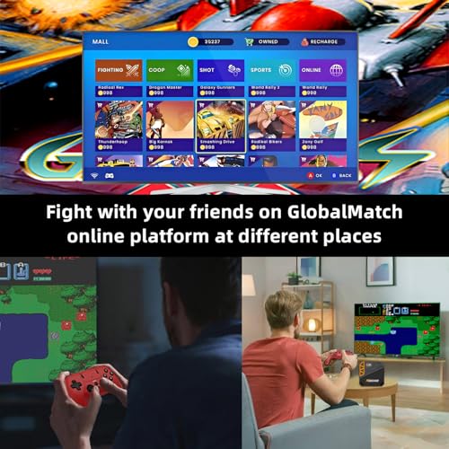 30 Classic Licensed Games TV Game Stick with Dual Wireless Controllers S820383