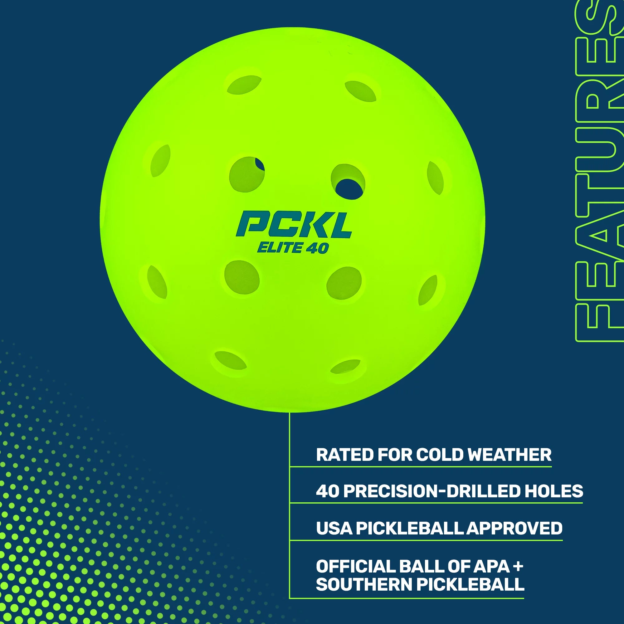 4 Pack Pickleballs H2905