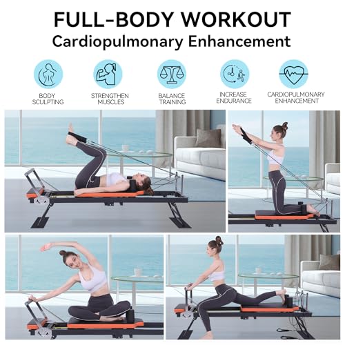 Foldable Pilates Reformer W602256