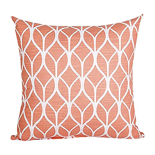 18x18 Inches Striped Linen Throw Pillow Covers S7668