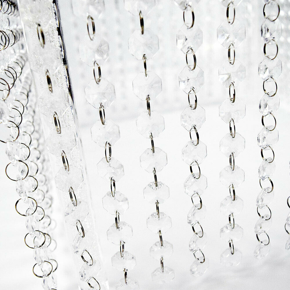 Set of 3 Clear Acrylic Cake Stands B86526