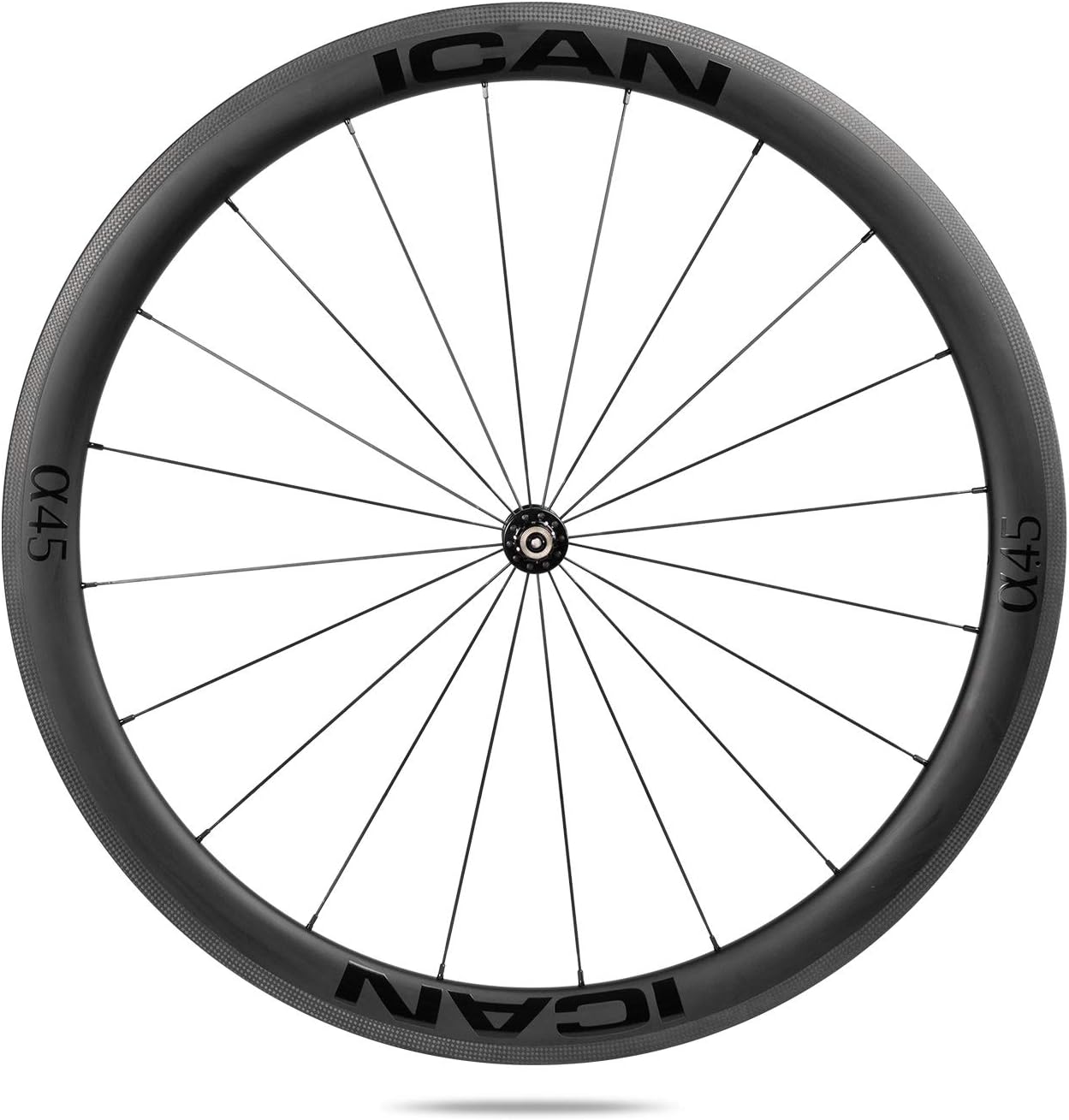 Carbon Road Bike Wheelset Clincher Tubeless Ready Rim Brake 700C 20/24 Holes X7461