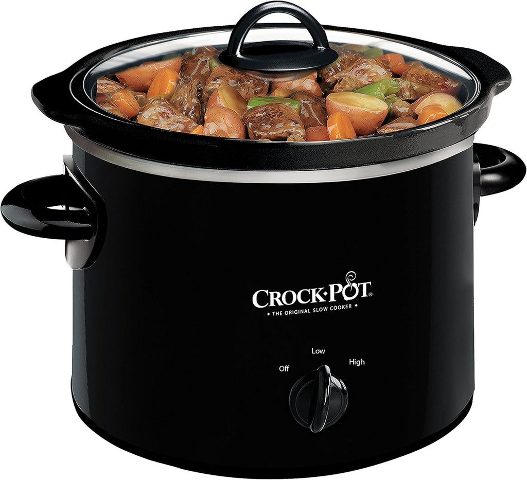 Black 2 Quart Manual Slow Cooker P70866