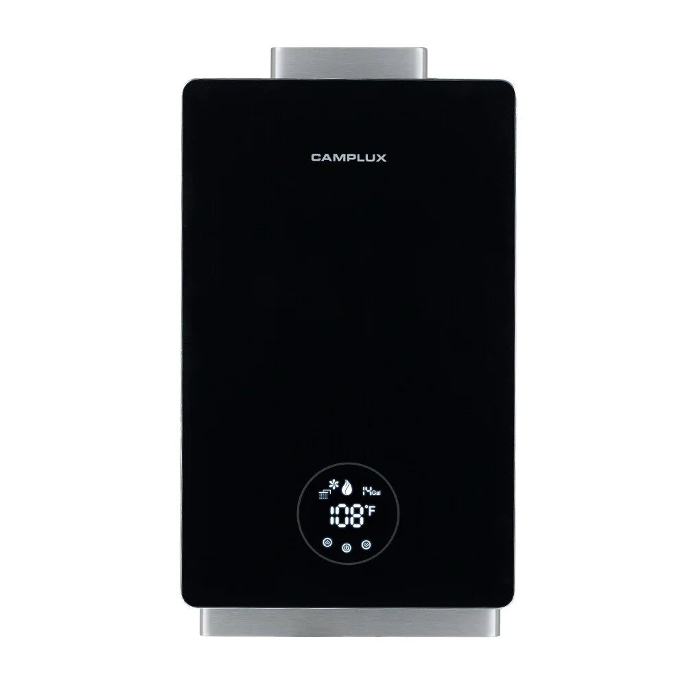 3.18 GPM 82,000 BTU Indoor Propane Tankless Water Heater with Digital Display, Black W533