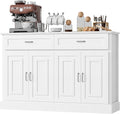 55.1" Sideboard Buffet Cabinet with 2 Drawers and 4 Doors R239