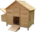 50inch Deluxe Wooden Chicken Coop C20854