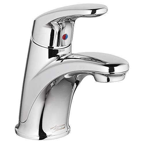Polished Chrome Single-Handle Bathroom Faucet with Metal Pop-Up Drain, 1.2 GPM M57277